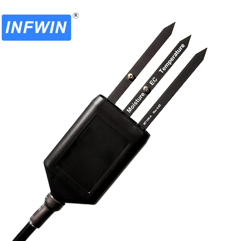 Soil Moisture Sensor - Sensor EC Suhu Kelembaban Tanah MT10A.