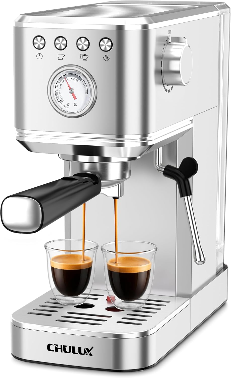 Milking Machine - Mesin Espresso 20 Bar dengan Pengocok