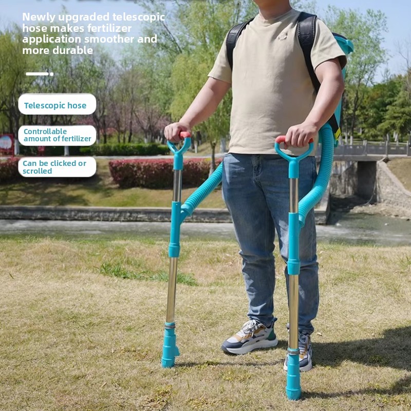 Farming Agriculture Tools - Alat Penebar Pupuk Jagung Manual, Dibbler