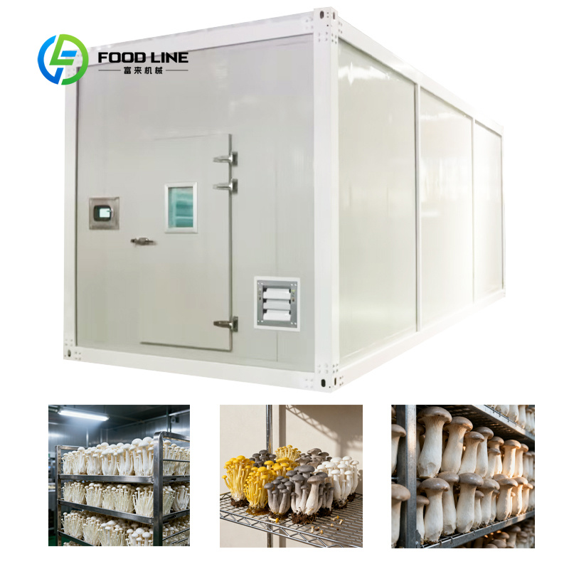 Agriculture Farming Technology - Rumah Kaca Jamur Prefab Hemat Energi