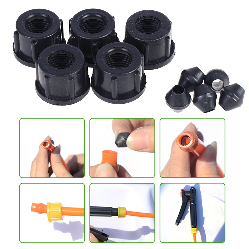 Farming Pipe For Agriculture - 10 Buah Mur Konektor Tabung Penyemprot