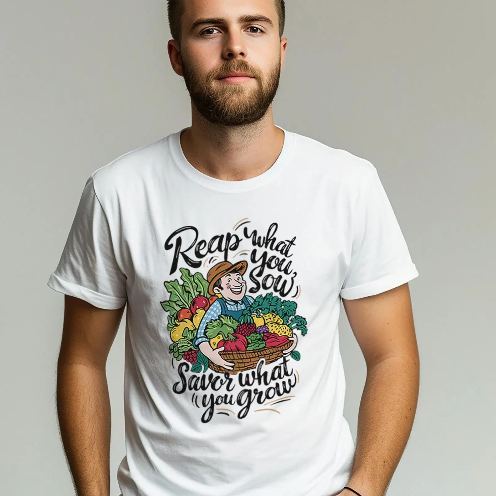 Sustainable Agriculture/Farming - Kaos Petani untuk Pecinta Sayuran, Berkebun,