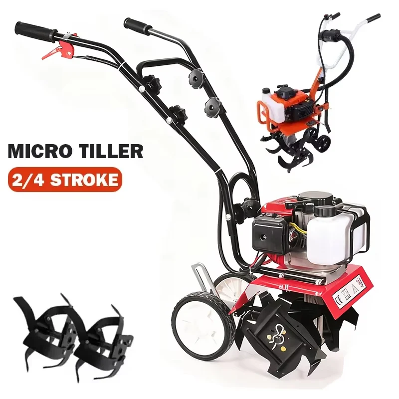 Farming Equipment For Agriculture - Kultivator Mini Bertenaga Bensin, Mesin Pengolah