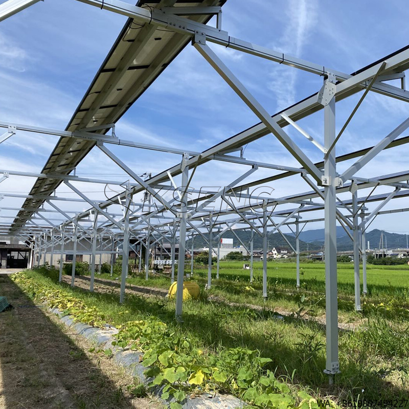 Sustainable Agriculture/Farming - Sistem Pemasangan Panel Surya Aluminium Pertanian