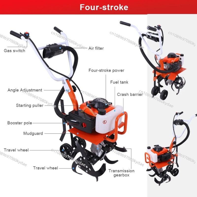 Mesin Pengolah Tanah Multifung - Farming Agriculture Tools ulasan dan harga