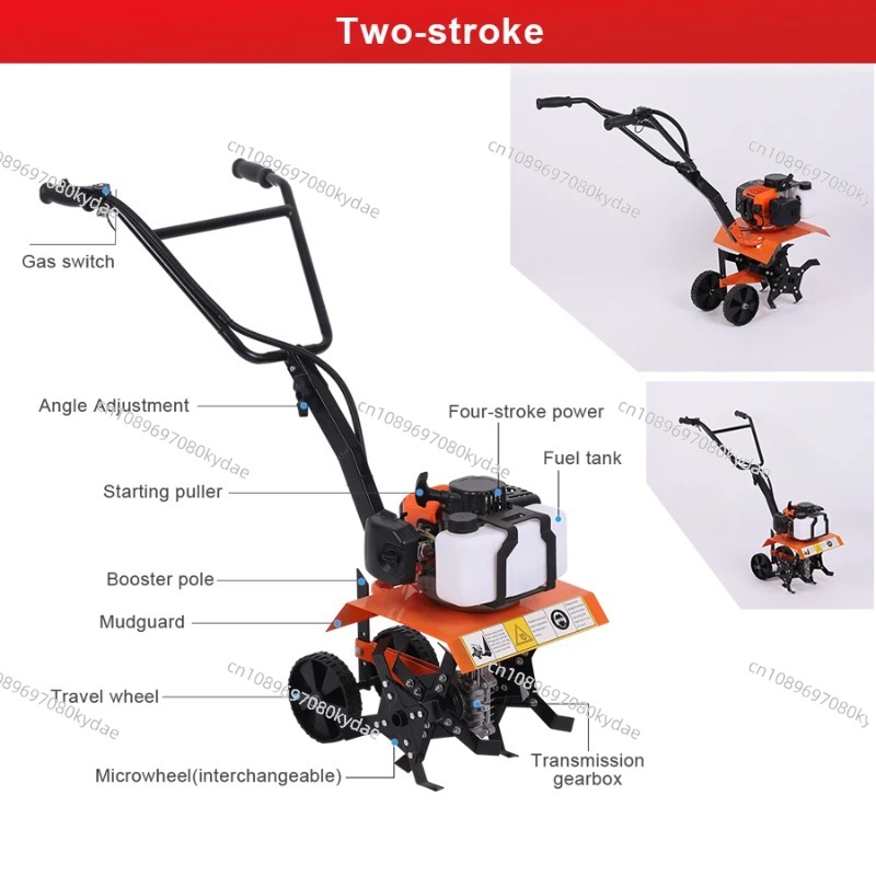 Mesin Pengolah Tanah Multifung - Farming Agriculture Tools ulasan dan harga