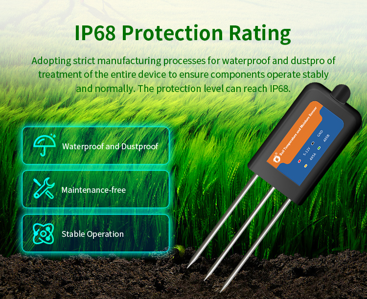 Alat Ukur Tanah Digital IOT 4G - Soil Moisture Sensor ulasan dan harga