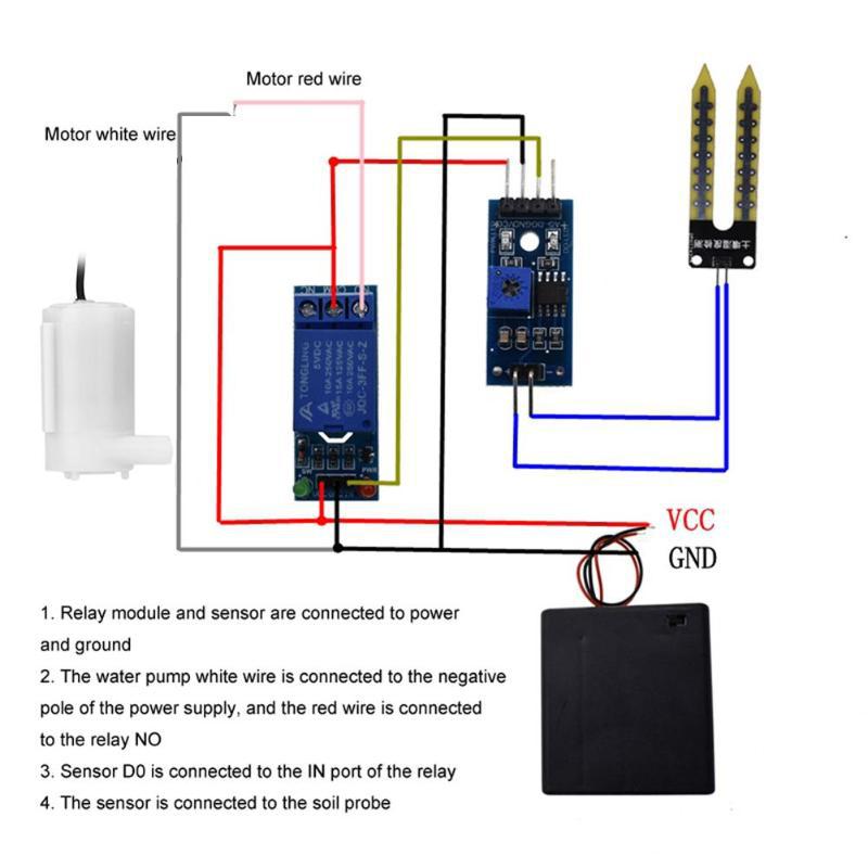 Kit Taman Irigasi Otomatis Sen - Soil Moisture Sensor ulasan dan harga